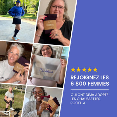 Rosiella Chaussettes de Compression Confortables